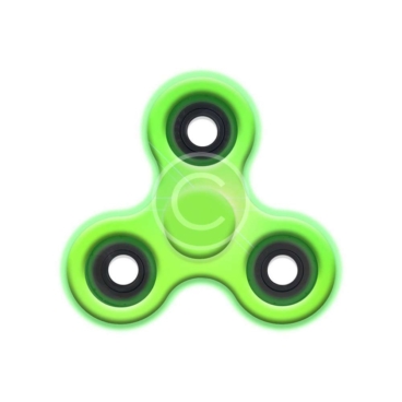 Tri-blade Metal Finger Spinner